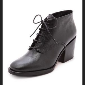 Rachel Comey Ibex Lace-up Boot | pebbled leather